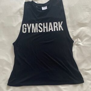 Gymshark Black Muscle Tank